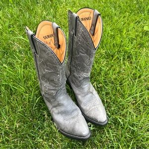 Vintage Durango Cowboy Boots - Grey